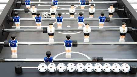 Игровой стол - футбол "Roma 9" (цветной)