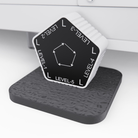 Беговая дорожка DFC T-JK с изменяемым углом наклона, белая