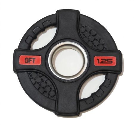 Диск олимпийский обрезиненный Original FitTools 1.25 кг.