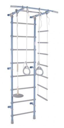 Детский спортивный комплекс Формула Здоровья Pastel 1 (голубой-серый)