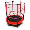 Батут детский DFC TRAMPOLINE-RED 55" с сеткой