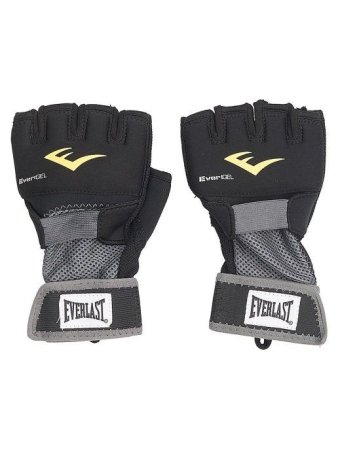 Перчатки гелевые Everlast Evergel Черный L