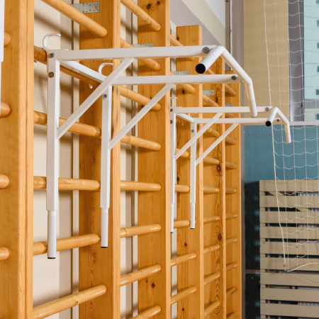 Брусья-турник навесные универсальные на шведскую стенку ZAVODSPORTA