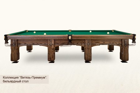 Бильярдный стол ”Витязь-Премиум”
