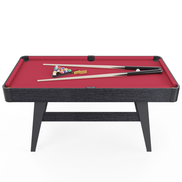 Игровой стол - бильярд DFC 54" 135 x 65 см, красный