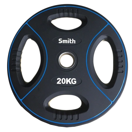 Диск для штанги Smith полиуретановый 20 кг.