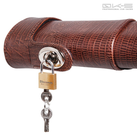 Тубус QK-S Musketeer 1x1 коричневый аллигатор