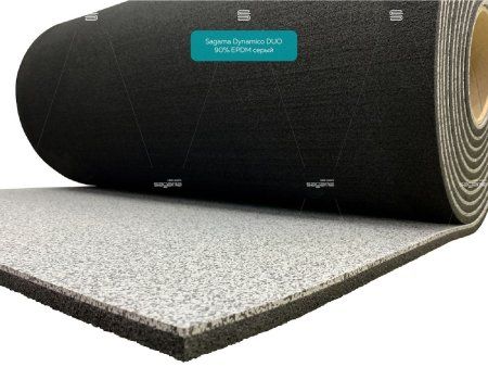 Двухслойное рулонное покрытие SAGAMA DYNAMICO DUO 90% - 12 мм (8+4)