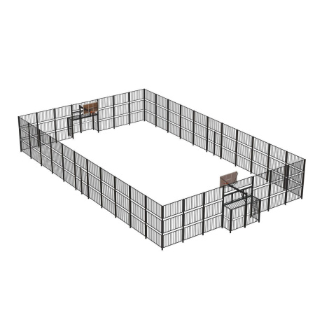 S-1001 Феникс Ограждение спортивной площадки 24х15х3,75 м ZAVODSPORTA