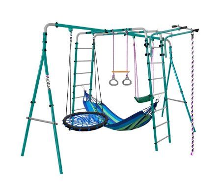 Спортивно-игровой комплекс Midzumi Tenshi Umi Large XL (Гнездо большое синее (синий гамак))