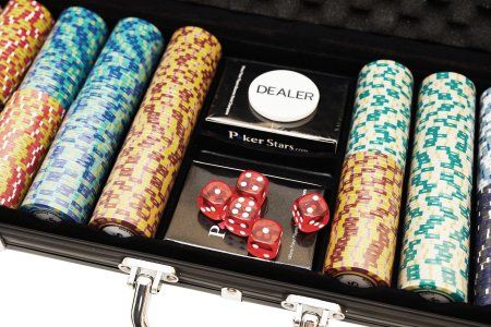 Набор для покера Monte Carlo на 500 фишек