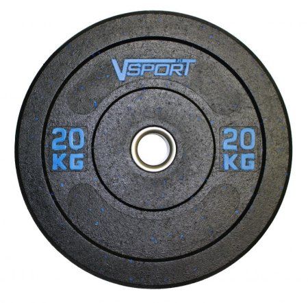 Диск бамперный V-Sport 20 кг.