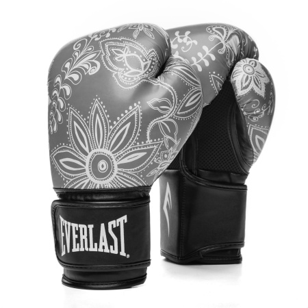 Перчатки тренировочные Everlast Spark Серый узор 14 Oz