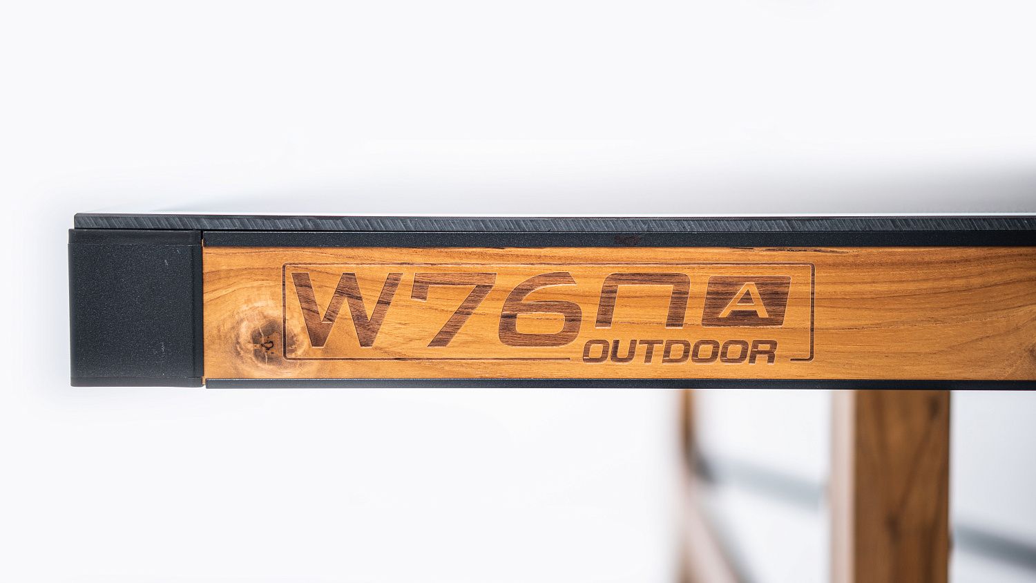 Теннисный стол всепогодный Rasson Premium W-760 Teak Outdoor с сеткой