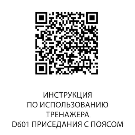 D601 Приседания с поясом