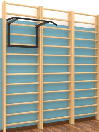 Турник металлический на шведскую стенку