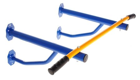 Турник настенный Юный Атлет Атлет (Синий/желтый)