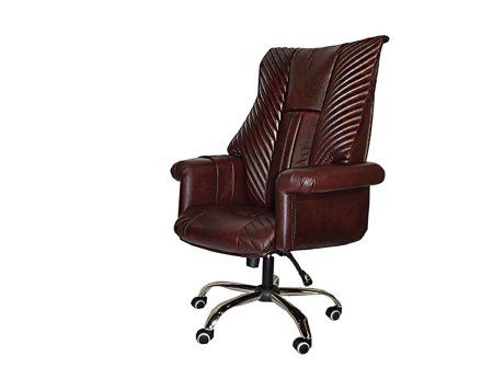 Офисное массажное кресло EGO PRESIDENT EG1005 на заказ (Кожа - Арпатек)