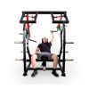 Плечевой жим на свободных весах Protrain PP121 (черно-красный)