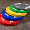 Диск профессиональный обрезиненный (цветной) D51 мм PROFI-FIT 5 кг