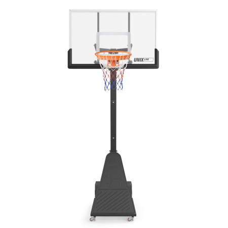 Баскетбольная стойка UNIX Line B-Stand-TG PRO 54"x32" (140 х 82 см) R45 H230-305 см