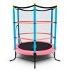 Батут детский DFC SMRKIDS 55" с сеткой, PINK
