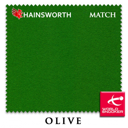 Сукно Hainsworth Match Snooker 195см Olive