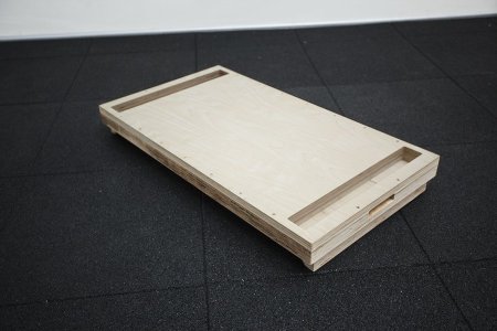 Комплект тяжелоатлетических плинтов + доп. секция (Н=89 см, материал-фанера)