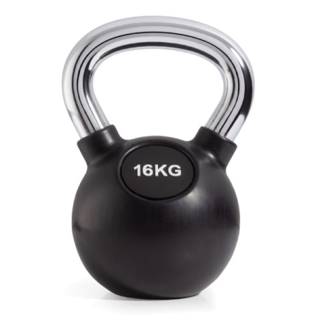 Гиря с резиновым покрытием 16 кг (модель: К-6) VictoryFit VF-KRU160