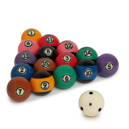 Шары Aramith Tournament Pool Black TV ø57,2мм