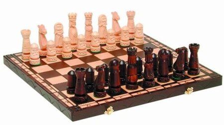 Шахматы "Большой Замок" малые Madon