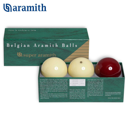 Шары Super Aramith Traditionnel Carom ø61,5мм 3шара