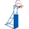 Стойка стритбольная складная с фанерным щитом, кольцом, сеткой и защитой Street