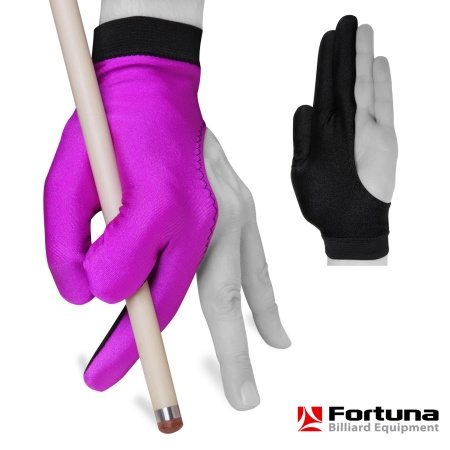 Перчатка Fortuna Classic фиолетовая/черная левая M/L