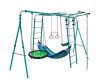 Спортивно-игровой комплекс Midzumi Tenshi Umi Large XL (Гнездо большое зеленое (синий гамак))