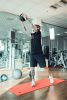 Мяч тренировочный черный 7 кг