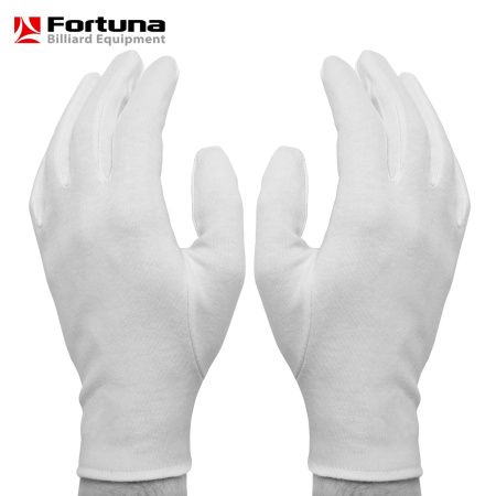 Перчатки Fortuna Referee пятипалые белые 2шт. M