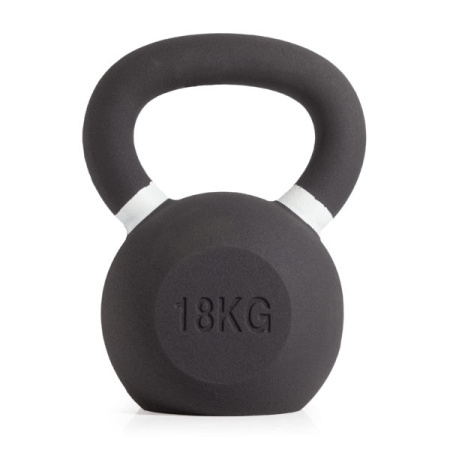 Гиря чугунная с цветным кольцом 18 кг (модель: К-3) VictoryFit VF-KCR180