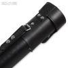 Тубус QK-S Musketeer 1x1 с отделением для удлинителя матовый черный