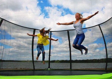 Батут Sundays Champion Premium-D374 (с ограждением)