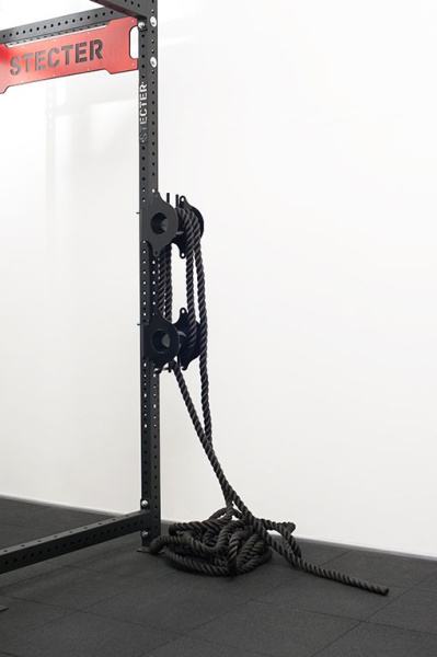 Канатный тренажер "Двойная бочка" с канатом (20м)