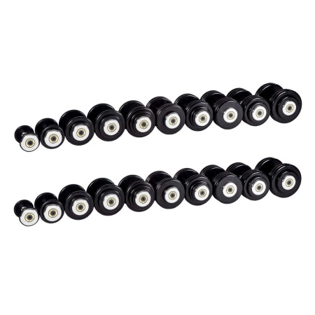 Гантельный ряд базовый (шаг 2,5 кг, 10 пар) PROFI-FIT 2,5-25 кг*