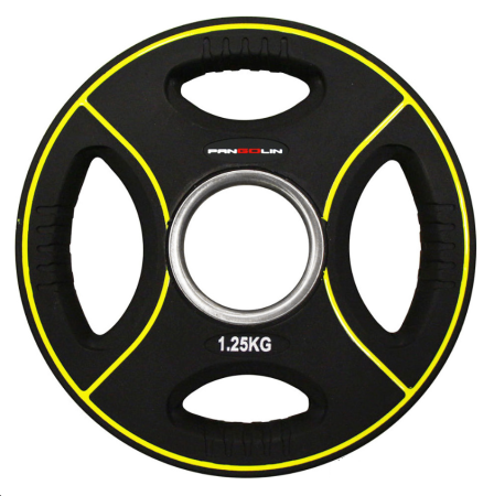 Полиуретановый олимпийский диск Pangolin Fitness WP012PU X-line 1.25 кг.