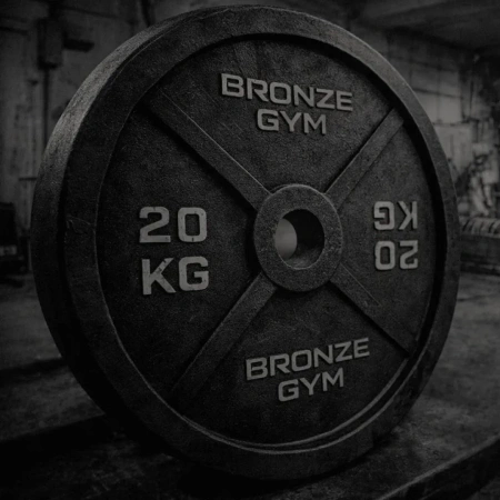 Диск олимпийский BRONZE GYM чугунный 1,25 кг