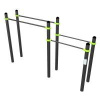 W310 Воркаут Брусья двойные для отжиманий разноуровневые ZAVODSPORTA
