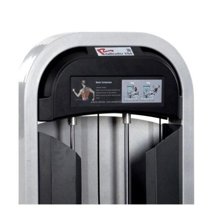 Баттерфляй/задняя дельта Realleader M2-1017 (синяя рама, черная обивка)