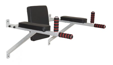 Тренажёр пресс-брусья настенный Юный Атлет Атлет-Проф (Белый антик серебро)