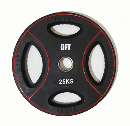 Диск олимпийский полиуретановый Original FitTools 25 кг.