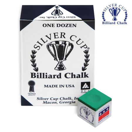 Мел Silver Cup Tournament Green 12шт.
