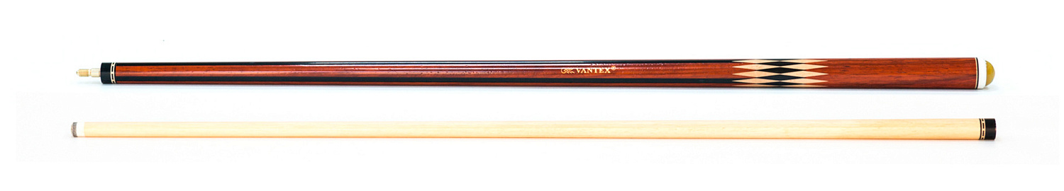 Кий / пирамида 2-pc "Vantex" (падук, черный граб, граб) корона